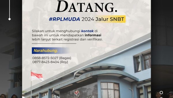 Selamat Akang Teteh Mahasiswa Baru Rekayasa Perangkat Lunak UPI Kampus Cibiru jalur SNBT 2024! 